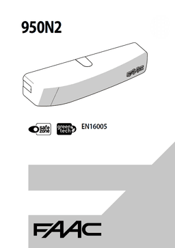 Product - 950N2 EN | FAAC