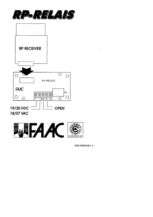 Document RP Relais
